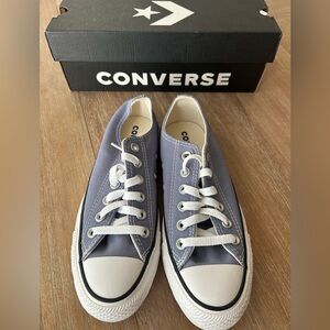 NEW 6.5 Converse All Star Chuck Taylor Women’s Sneakers Stellar Indigo Purple